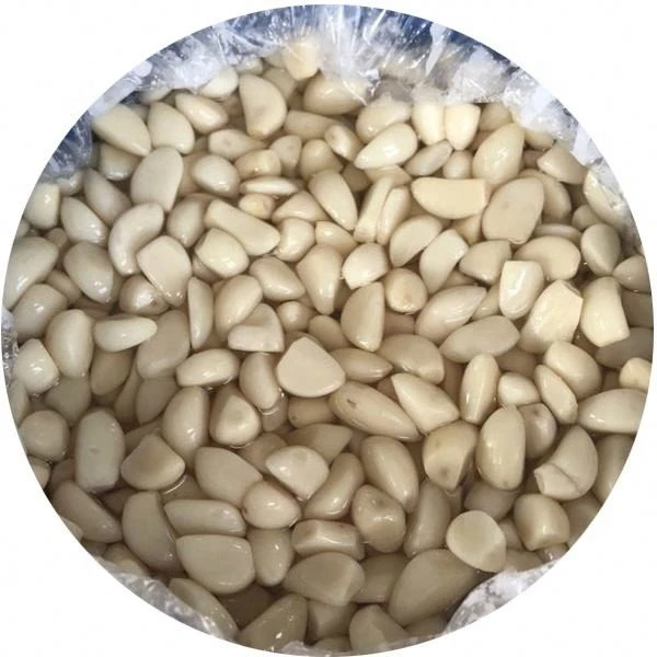 Bulk Price Drum Package hand selected high quality pickled garlic cloves in brine